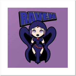 Tooniefied Raven Posters and Art